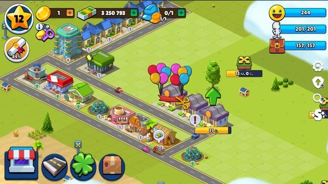 Village City - Town Building Sim. 2 серия.