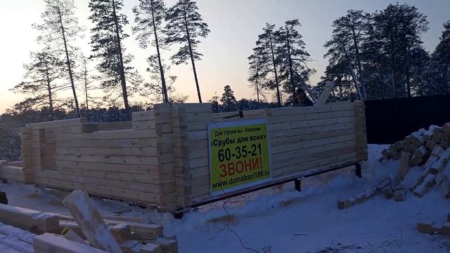 СОТ Сосновый Бор начало строительства дома бани из проф бруса