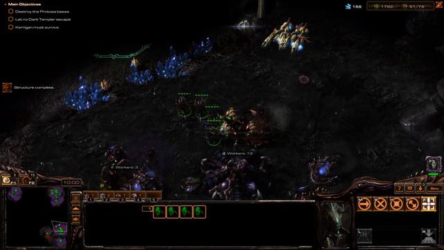 StarCraft: Mass Recall V7.0 Zerg Campaign Mission 8 - Eye For An Eye