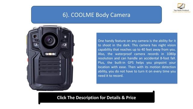 Top 10 Best Body Worn Camera Reviews In 2024 | Buy At Amazon Body Worn Camera