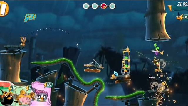 Angry Birds 2 King Pig Panic For Extra Leonard Card - GZ1