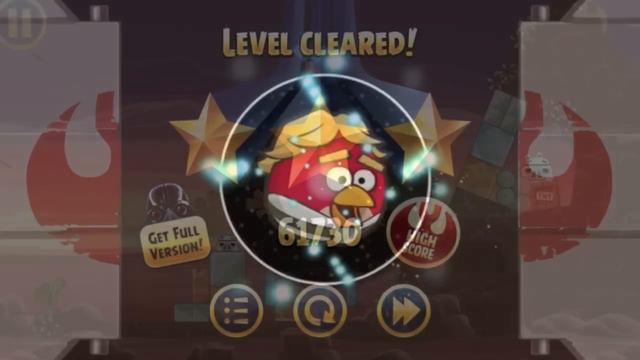 Angry Birds Star Wars FREE - New Game Gameplay Pictures Of All Levels And Birds IPhone And IPod