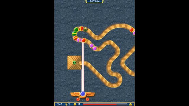 Прохождение игры Луксор: Уровень 2-6 - Связи Исиды