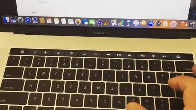 New Macbook Pro (2016) Touch Bar Control