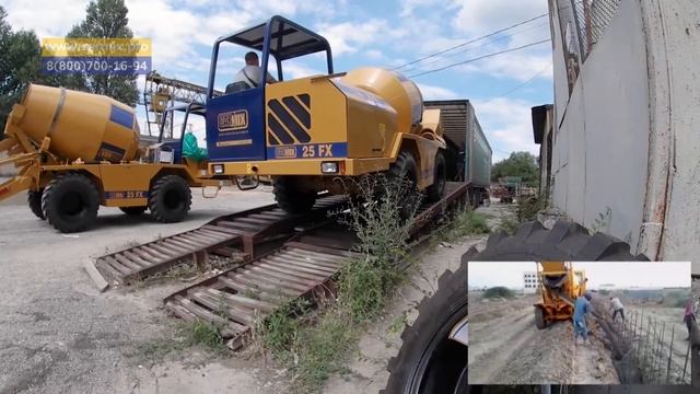 Поставка двух #CARMIX 25FX в #Свердловскую область