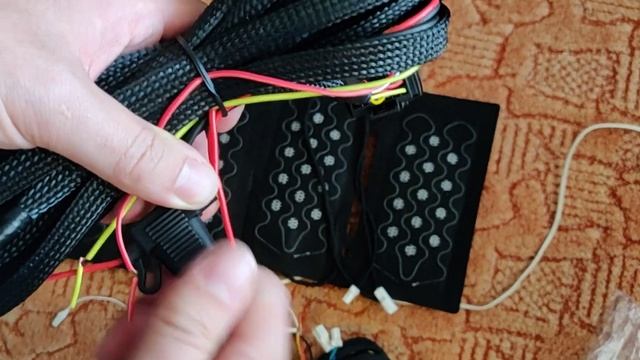 Система підігріву/вентиляції автомобільних сидінь