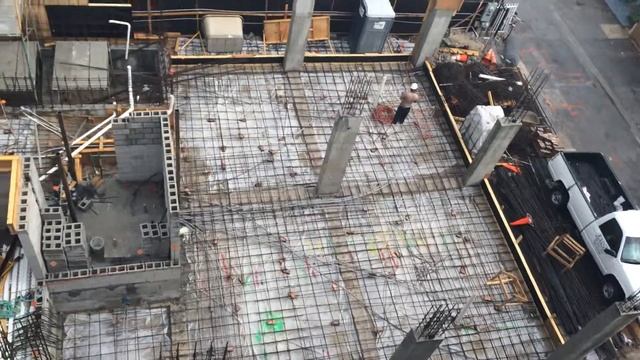 Meridian 2nd floor avant de couler le beton 7-29