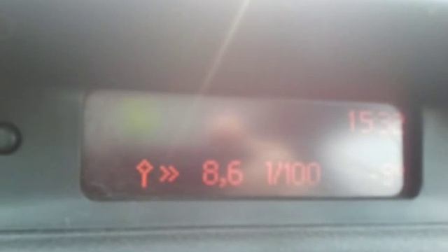 Peugeot 307 SW 1.6 бензин, АКПП AL4, 2004 год. Расход по трассе.