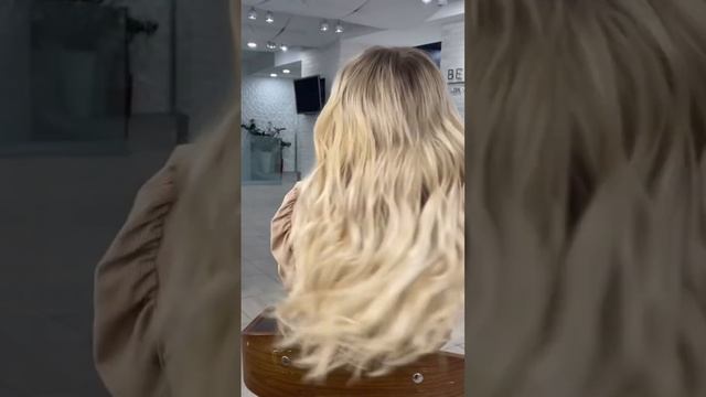 Эффект мокрых волос ? #beauty #hairstyle #shorts