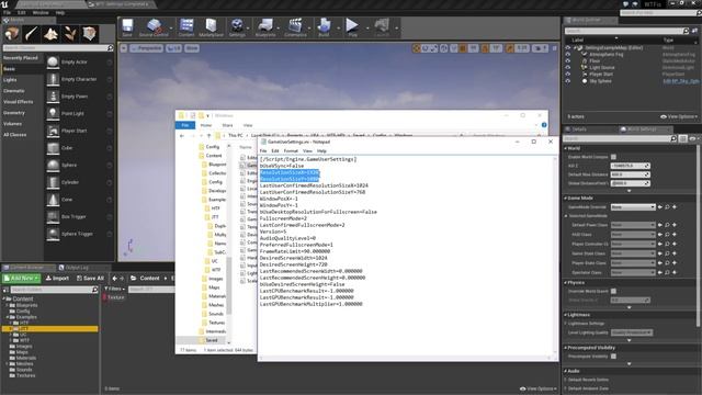 Save Settings In Unreal Engine 4