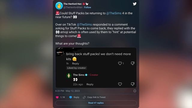 RETURN OF STUFF PACKS?! ?