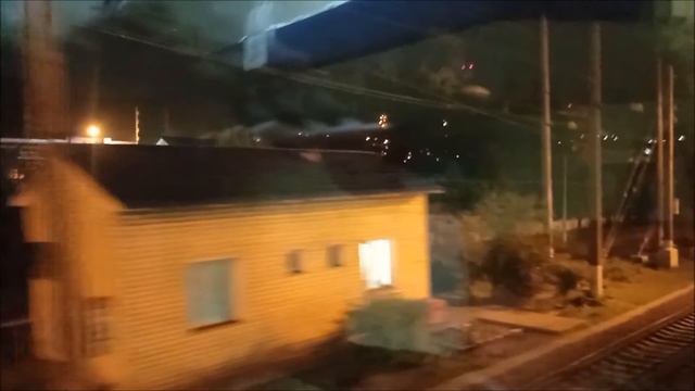 Из Адлера  в Рязань на 2-ух этажном поезде 103.