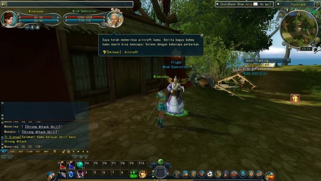 First Look Gameplay The Aurora World Indonesia Lvl 1-6 (2)