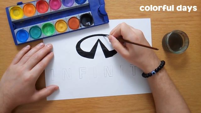 How To Draw The Infiniti Logo