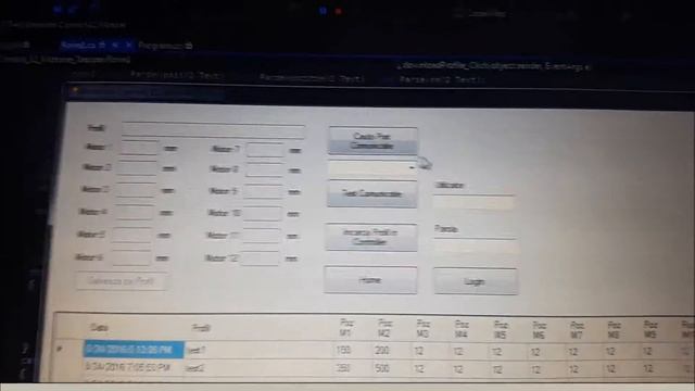 C# & Arduino Mega  -  12 Stepper Motors Control