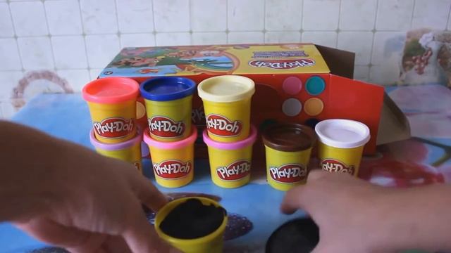 Набор пластилина PLAY DOH 20 банок Set Plasticine PLAY DOH
