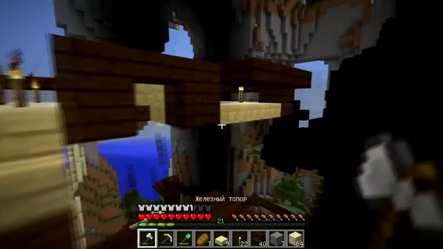 Minecraft на сложном #6 Дом, елка и 2015