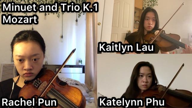 Minuet And Trio K.1 - Mozart