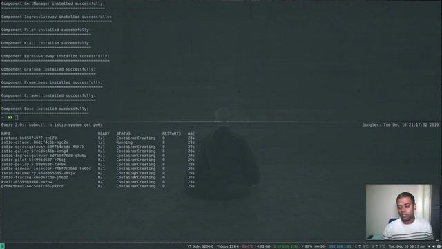 [ Kube 50.1 ] Deploying Istio Service Mesh In Kubernetes Using Istioctl