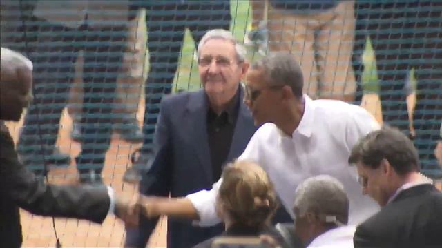Obama, Castro Attend Baseball Game In Cuba