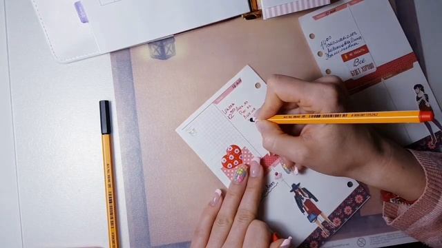 My Planner. Оформление недельного разворота в Webster's Pages. New Week.