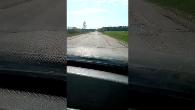 Брянская обл. Почепский район с. Милечь дорога рай