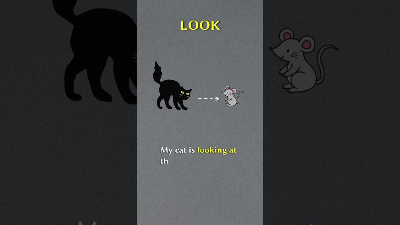 SEE Vs LOOK Vs WATCH #английский #english #shorts