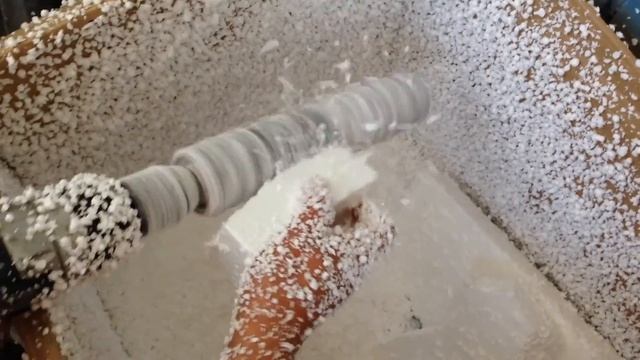 DIY EPS измельчение пенопласта / дробилка / шредер / Concrete #3