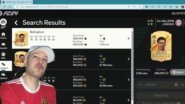 I GOT BELLINGHAM! - EA FC 24 WEB APP DAY - EVERYTHING IS UNTRADABLE!