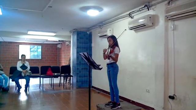 Alena Pino Prueba Individual De Violín