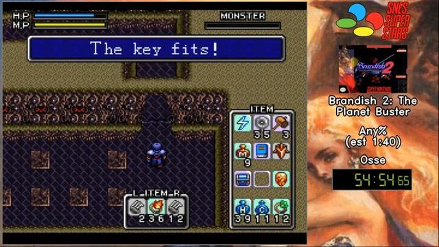 SNES Super Stars 2017 [171] - Brandish 2: The Planet Buster (Any%) By Osse