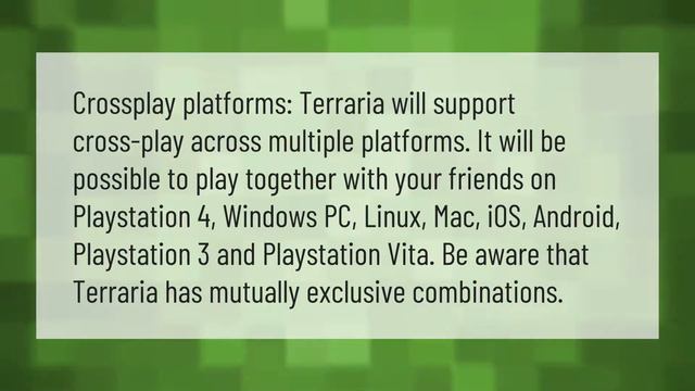 Is Terraria Cross-platform With Xbox?