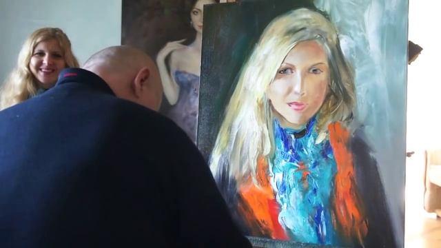 Мастер класс по живописи. Портрет с натуры