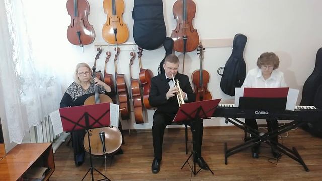 Инстр. трио: Демьянова В. В., Крайнова Е. Д., Крайнов О. А.  Г. Телеман 