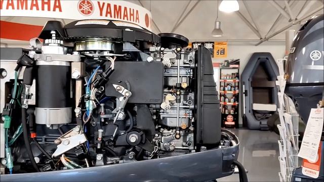 Обзор лодочного мотора Yamaha 40 VEOS