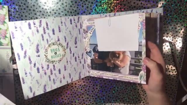 Présentation : Album Provence (Scrapbooking)