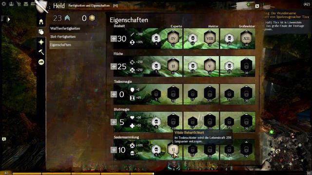 Guild Wars 2 Nekromant Damage PVE Build 2.0 (Skillung Deutsch)