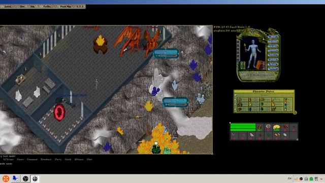 Рейд в дандже UO Eternium