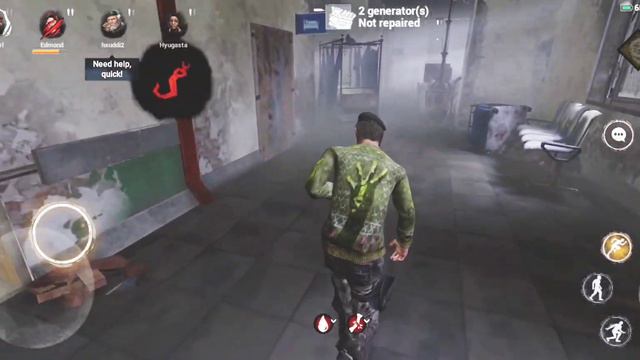 Dead By Daylight Mobile - игра против стрелка. Отмансил 200 секунд.