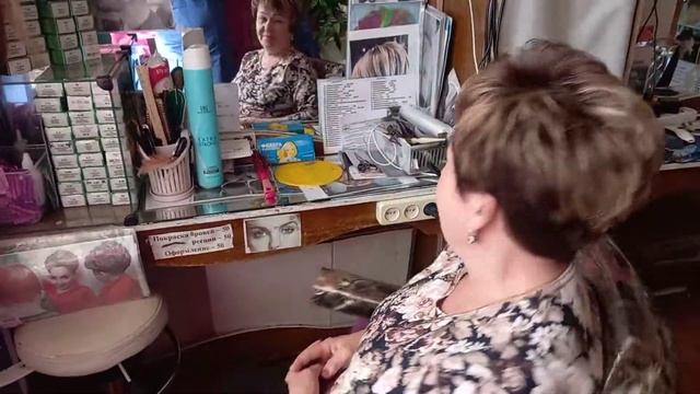 Постригли Асиметрию.Сделали мелирование шапочкой.