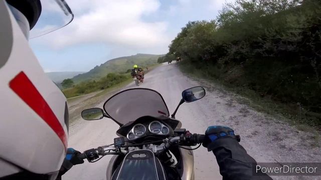 TRANSPIRENAICA En Honda Varadero 125 (último Día)