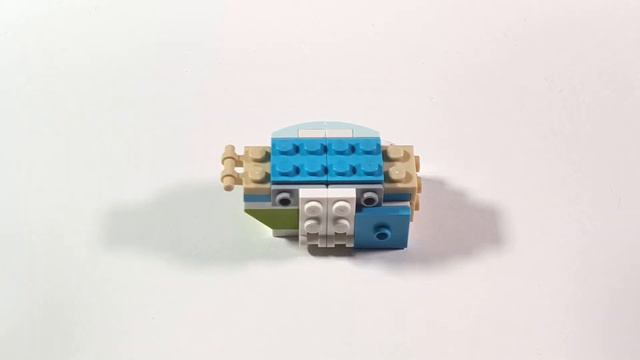 Lego Creator 31128 | Delfin Und Schildkröte | 3in1 | Lego Speed Build Review | Modell C