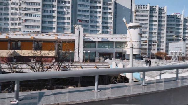MINSK City Walk Tour #3 Zero Kilometer - Reconstructed Bridge - Kirov Street