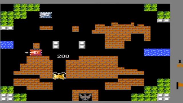 Прохождения Battle City (Танчики) Stage4-5.Супер защита...