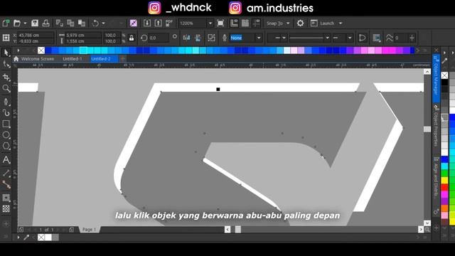 Tutorial Desain Logo Tema Racing Corel Draw Part 1