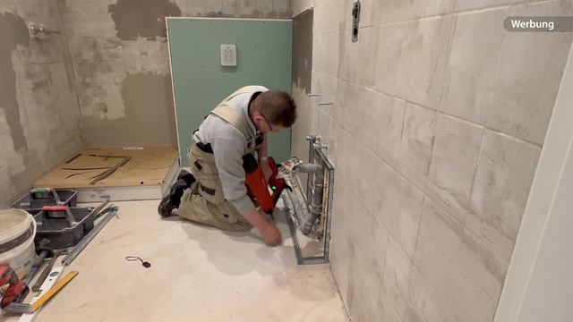 Trockenbau-Profile auf Fußbodenheizung befestigen ? / DH - Trockenbau