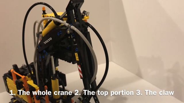 Lego Technic 42053 Volvo EW160E