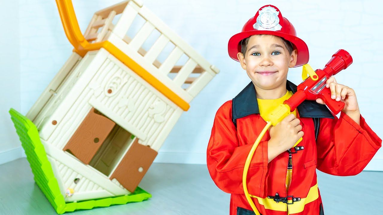 ЭРИК СПАСАЕТ ДОМ ПРИНЦЕССЫ