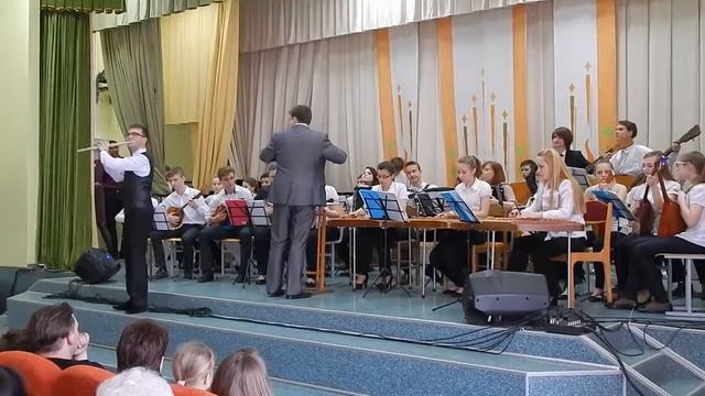 Соловей Алябьев Флейта с народным оркестром