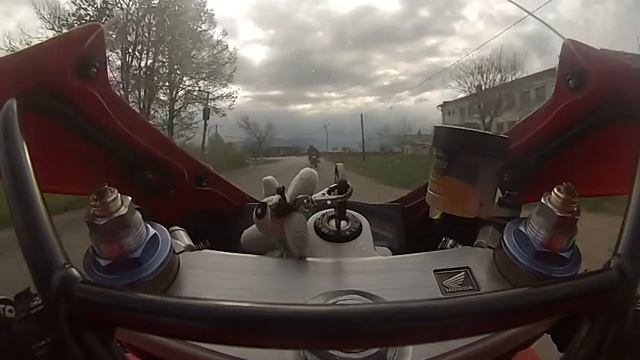 Onboard Honda VTR 1000 SP2